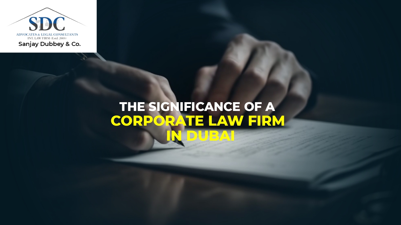Corporate Law Firm in Dubai
